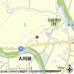 兵庫県三田市大川瀬164周辺の地図