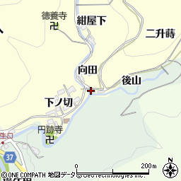 愛知県岡崎市蓬生町向田4周辺の地図