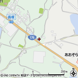兵庫県三田市長坂7周辺の地図