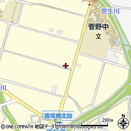 兵庫県姫路市夢前町護持295周辺の地図