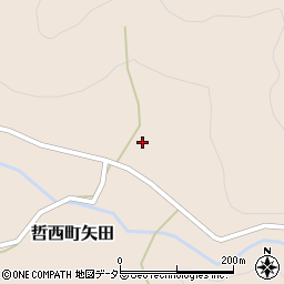 岡山県新見市哲西町矢田301周辺の地図