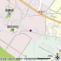 滋賀県甲賀市土山町市場36周辺の地図
