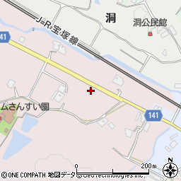 兵庫県三田市下相野2295周辺の地図