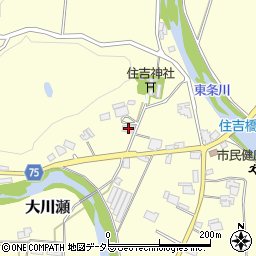 兵庫県三田市大川瀬173周辺の地図