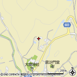 兵庫県川辺郡猪名川町上阿古谷柳谷周辺の地図