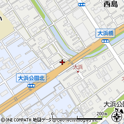 静岡県静岡市駿河区西島912-41周辺の地図