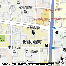 京都府京都市伏見区北寝小屋町15周辺の地図