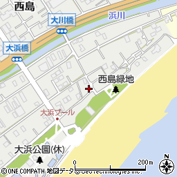 静岡県静岡市駿河区西島1227周辺の地図