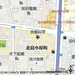 京都科学周辺の地図