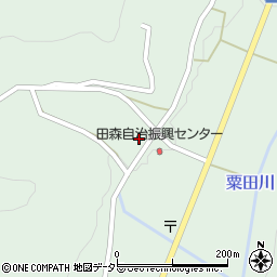 広島県庄原市東城町粟田1715周辺の地図