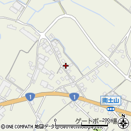 滋賀県甲賀市土山町北土山2425-1周辺の地図