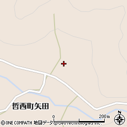 岡山県新見市哲西町矢田310周辺の地図