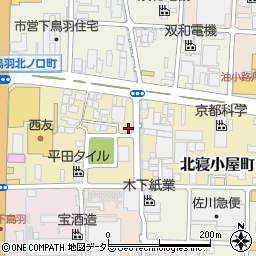 京都府京都市伏見区下鳥羽渡瀬町162周辺の地図