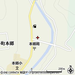 岡山県新見市哲多町本郷652周辺の地図