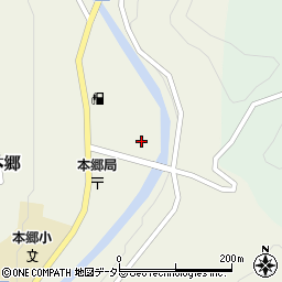 岡山県新見市哲多町本郷653周辺の地図