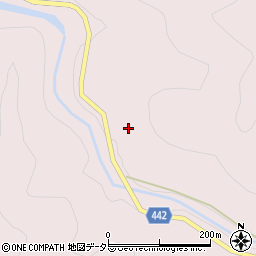 愛知県新城市大野（滝久保）周辺の地図