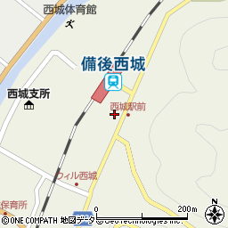 株式会社板倉商店　西城駅前給油所周辺の地図