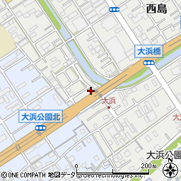 静岡県静岡市駿河区西島912-43周辺の地図