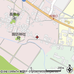 滋賀県甲賀市土山町市場42周辺の地図