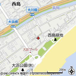 静岡県静岡市駿河区西島1228-1周辺の地図