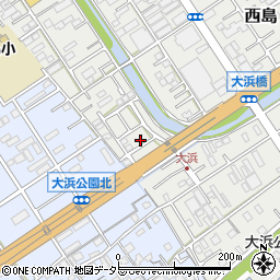 静岡県静岡市駿河区西島912-45周辺の地図