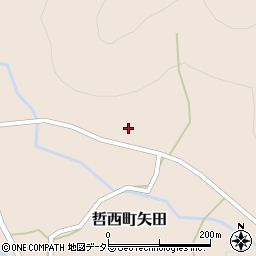 岡山県新見市哲西町矢田285周辺の地図
