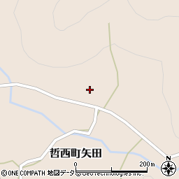 岡山県新見市哲西町矢田292周辺の地図