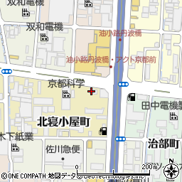 京都府京都市伏見区北寝小屋町27周辺の地図