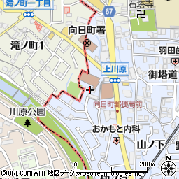 京都府乙訓総合庁舎周辺の地図