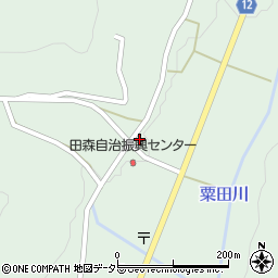 広島県庄原市東城町粟田1725周辺の地図