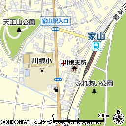 島田市役所　その他川根地区センター・ちゃくら周辺の地図