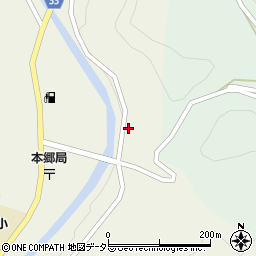 岡山県新見市哲多町本郷610周辺の地図