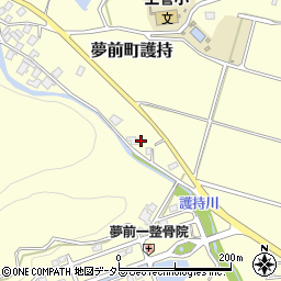 兵庫県姫路市夢前町護持269周辺の地図