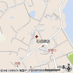 兵庫県三田市末1286周辺の地図