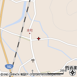 岡山県新見市哲西町矢田1756周辺の地図