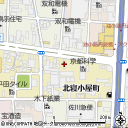 京都府京都市伏見区北寝小屋町11周辺の地図