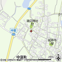 〒675-2442 兵庫県加西市中富町の地図