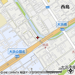 静岡県静岡市駿河区西島912-5周辺の地図