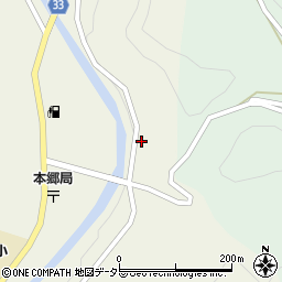 岡山県新見市哲多町本郷611周辺の地図