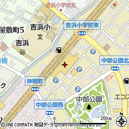 ミーツ高浜店周辺の地図