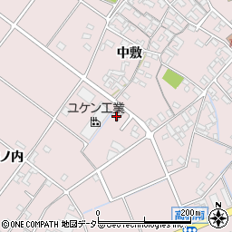 愛知県安城市高棚町土井ノ内122周辺の地図