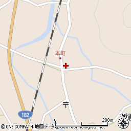 岡山県新見市哲西町矢田1749周辺の地図