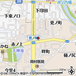 洛王長岡京ホール周辺の地図