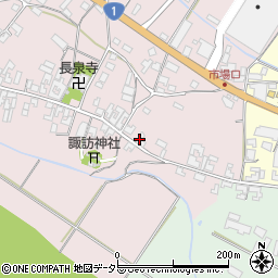 滋賀県甲賀市土山町市場53周辺の地図