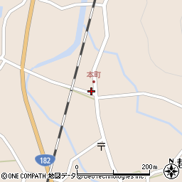 岡山県新見市哲西町矢田1664周辺の地図