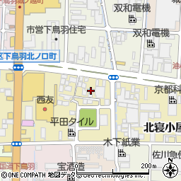京都府京都市伏見区下鳥羽渡瀬町164周辺の地図