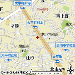 カレーハウスＣｏＣｏ壱番屋岡崎インター店周辺の地図