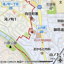 京都府山城広域振興局　乙訓保健所保健室周辺の地図