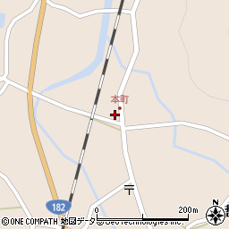 岡山県新見市哲西町矢田1665周辺の地図