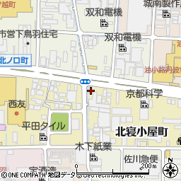 京都府京都市伏見区北寝小屋町1周辺の地図